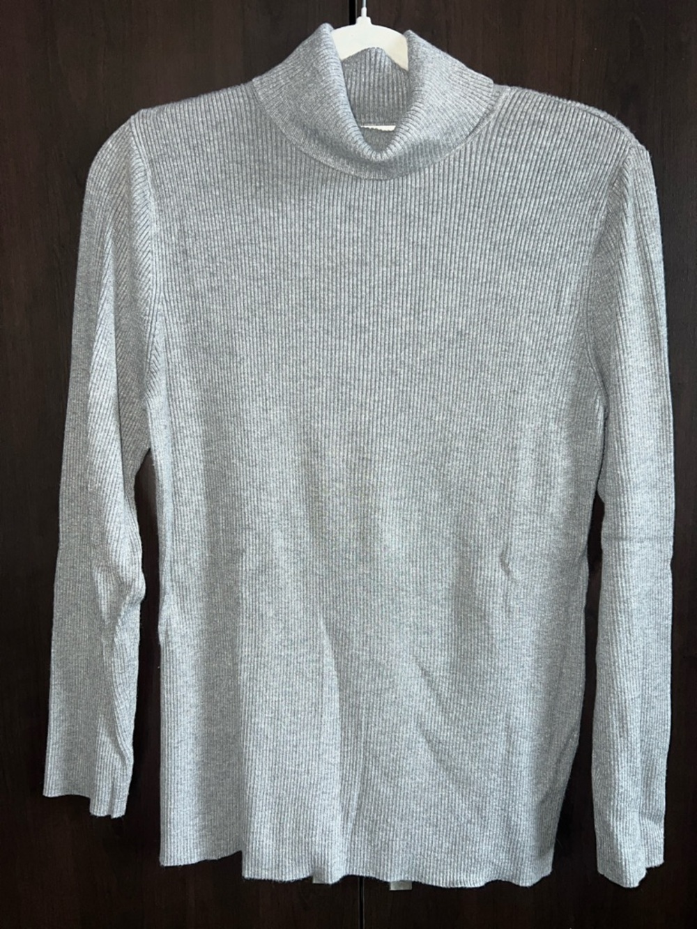Ribbed Turtleneck Sweater
